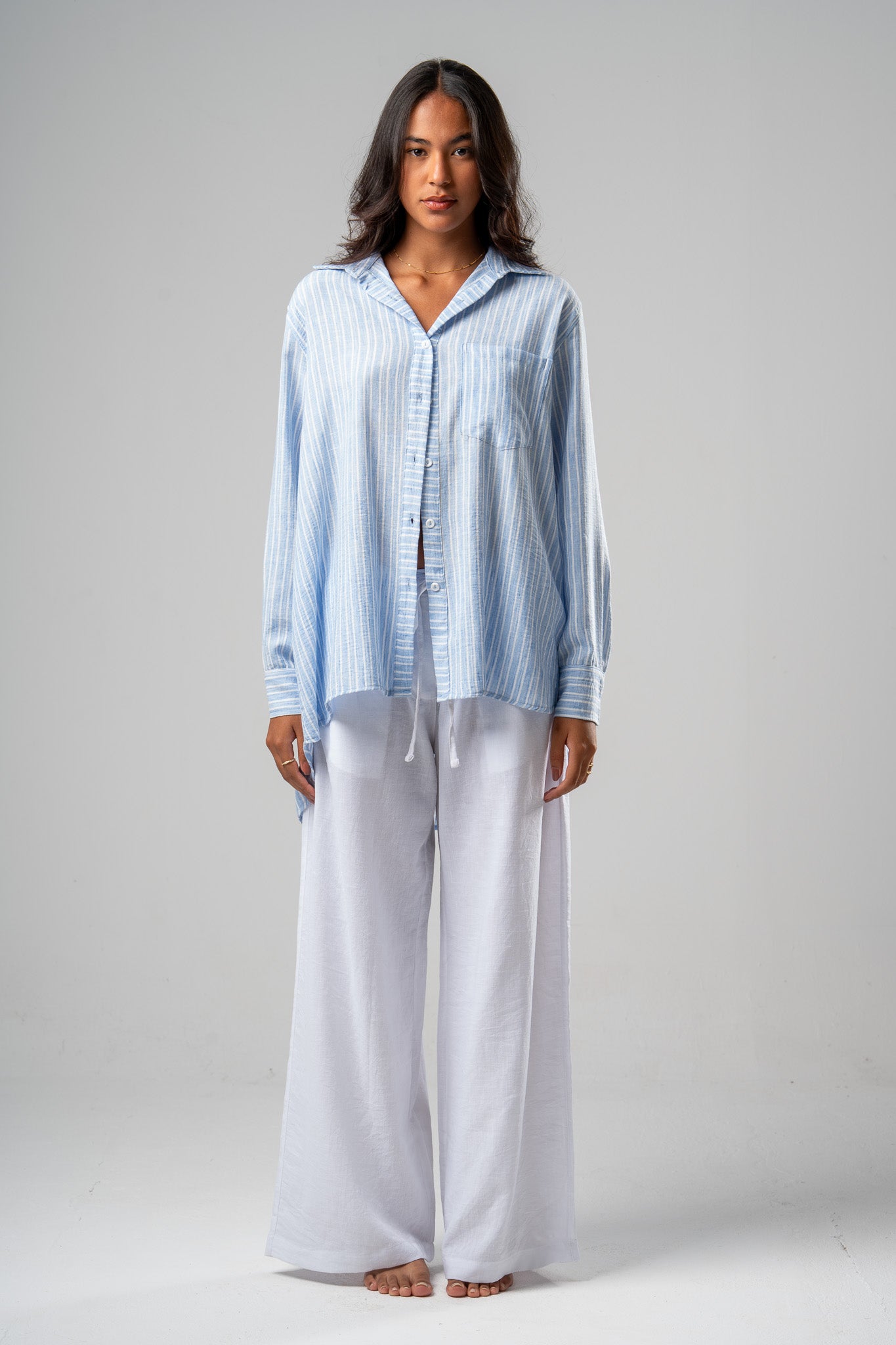 Relaxed Striped Shirt